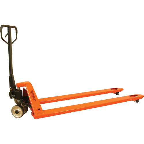 Long Fork Pallet Truck, 70" L x 27" W, 4400 lbs. Capacity Toolneeds Inc.