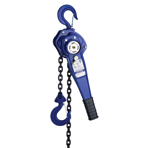 Palan &agrave; levier, Lev&eacute;e 5', Cabacit&eacute; 1500 lb (0,75 tonne), Chaîne en Chaîne de levage calibre 80 Toolneeds Inc.