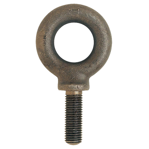 Eye Bolt, 54 mm Dia., 38 mm L, Uncoated Natural Finish, 2266 lbs. (1.133 tons) Capacity Toolneeds Inc.