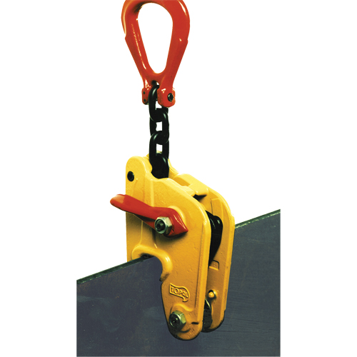 Topal Multiposition Self-Locking Plate Clamp NK1-0-20, 3300 lbs. (1.65 tons), 0" - 3/4" Jaw Opening Toolneeds Inc.