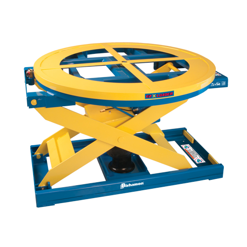 EZ X Loader Self-Levelling Pallet Positioner, 43" L x 43" W, 4000 lbs. Cap. Toolneeds Inc.