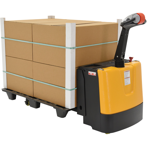 Transpalette &eacute;lectrique motoris&eacute;, Capacit&eacute; 3300 lb, 48" lo x 28,25" la Toolneeds Inc.