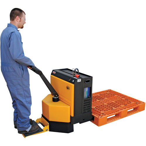 Fully Powered Electric Pallet Truck With  Stand-On Platform, 4500 lbs. Cap., 48" L x 30.25" W Toolneeds Inc.