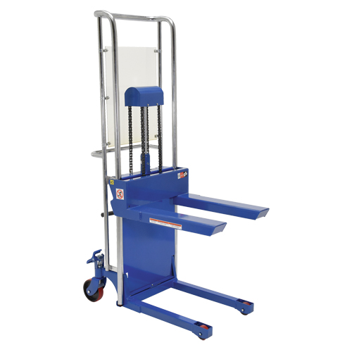 Gerbeur Hefti-Lift, M&eacute;canisme Pompe au pied, Capacit&eacute; de 880 lb, Levage max de 59" Toolneeds Inc.
