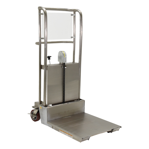 Hefti-Lift Load Stacker, Foot Pump Operated, 450 lbs. Capacity, 45-5/8" Max Lift Toolneeds Inc.