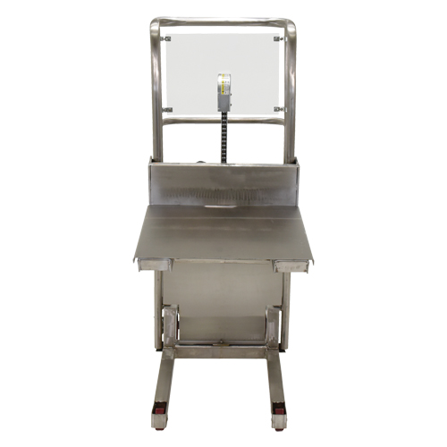 Hefti-Lift Load Stacker, Foot Pump Operated, 450 lbs. Capacity, 45-5/8" Max Lift Toolneeds Inc.