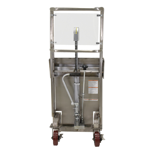 Hefti-Lift Load Stacker, Foot Pump Operated, 450 lbs. Capacity, 45-5/8" Max Lift Toolneeds Inc.