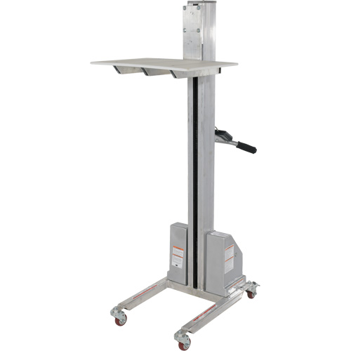 Gerbeur &agrave; levage rapide, M&eacute;canisme &eacute;lectrique, Capacit&eacute; de 175 lb, Levage max de 57" Toolneeds Inc.