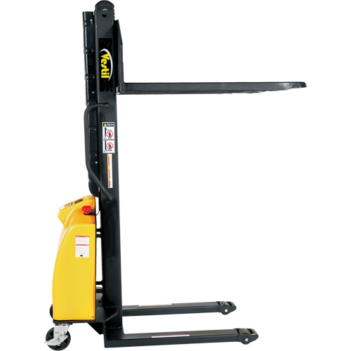 Gerbeur motoris&eacute; avec m&acirc;t &eacute;troit, Fonctionnement &eacute;lectrique, Capacit&eacute; 1500 lb, Lev&eacute;e max 63" Toolneeds Inc.