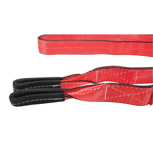 Polyester Sling, Double Ply, Twisted Eye, Type 4, 3'' W x 8' L, 8800 lbs. Vertical Cap. Toolneeds Inc.