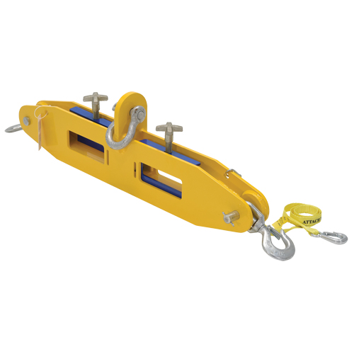 Forklift Lifting Beam, 7" x 2-1/2" Fork Pocket Toolneeds Inc.
