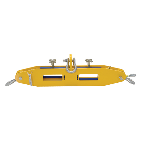 Forklift Lifting Beam, 7" x 2-1/2" Fork Pocket Toolneeds Inc.