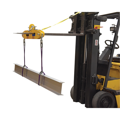 Forklift Lifting Beam, 7" x 2-1/2" Fork Pocket Toolneeds Inc.