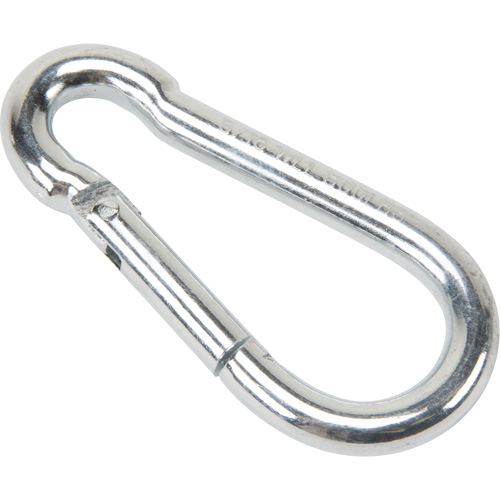 Zinc Plated Snap Hook, 500 lbs (0.25 tons) Working Load Limit, 5/16" Size, 1/2" Eye Toolneeds Inc.