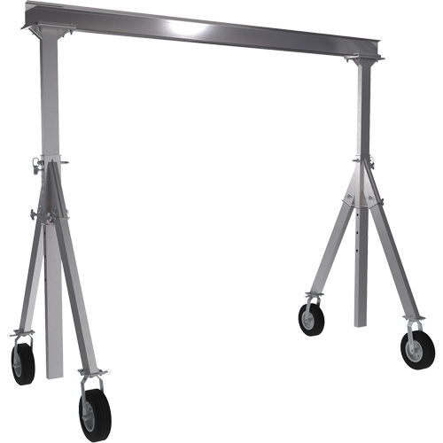 Grue-portique ajustable en aluminium, 10' lo, Capacit&eacute; 1500 lb (0,75 tonne) Toolneeds Inc.