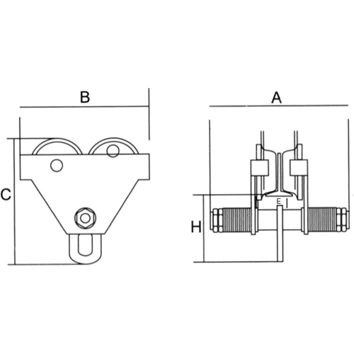 Chariot r&eacute;glable avec plaques de s&eacute;curit&eacute;, 1000 lb (0,5 tonne) Toolneeds Inc.