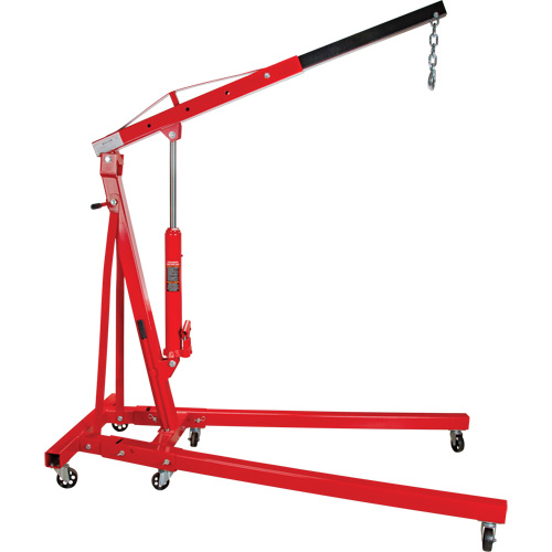 Folding Shop Crane, 4000 lbs. (2 tons) Capacity Toolneeds Inc.