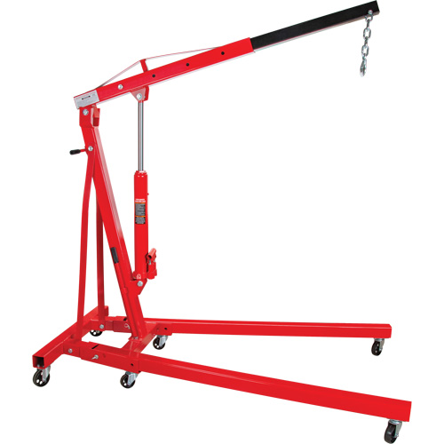 Folding Shop Crane, 4000 lbs. (2 tons) Capacity Toolneeds Inc.