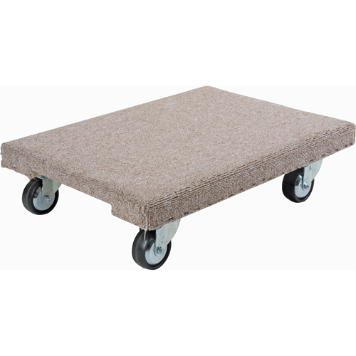 Wood Dollies - Medium-Duty, Polyolefin Wheels, 900 lbs. Capacity, 18" W x 24" D x 7" H Toolneeds Inc.