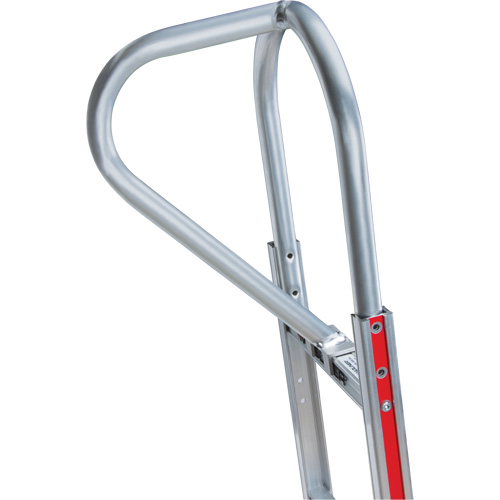 Knocked Down Hand Truck, P-Handle Handle, Aluminum, 52" Height, 500 lbs. Capacity Toolneeds Inc.