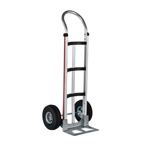 Knocked Down Hand Truck, Continuous Handle, Aluminum, 48" Height, 500 lbs. Capacity Toolneeds Inc.