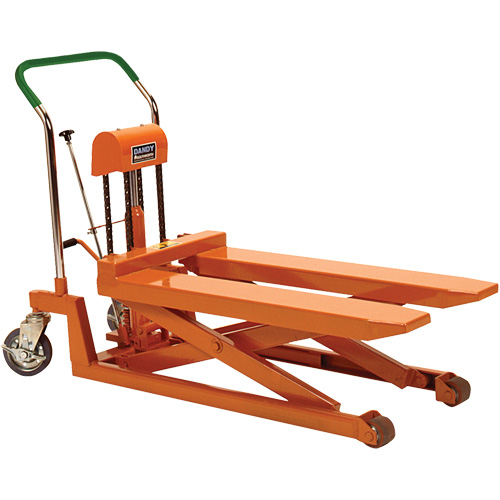 Table &eacute;l&eacute;vatrice &agrave; ciseaux et fourches Dandy Lift, 37,1" lo x 19,7" la, Acier, Capacit&eacute; 1100 lb Toolneeds Inc.
