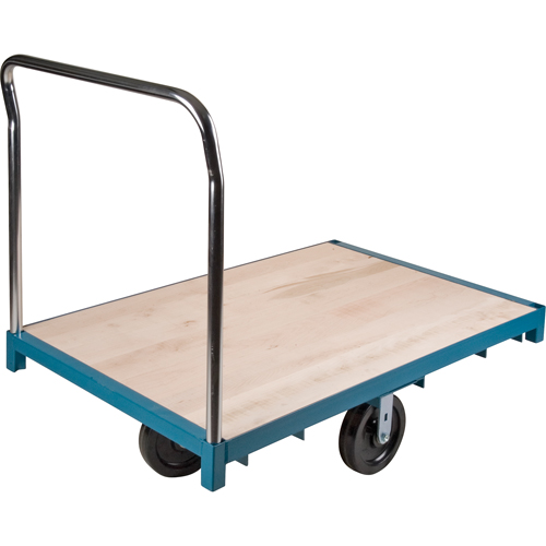 Heavy-Duty Platform Truck, 96" L x 48" W, 2500 lbs. Capacity, Nylon Casters Toolneeds Inc.