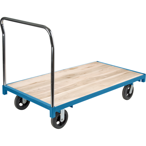 Heavy-Duty Platform Truck, 60" L x 30" W, 2000 lbs. Capacity, Rubber Casters Toolneeds Inc.