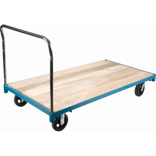 Chariot &agrave; plateforme robuste, 72" lo x 36" la x Capacit&eacute; 2000 lb, Roues en Caoutchouc Toolneeds Inc.