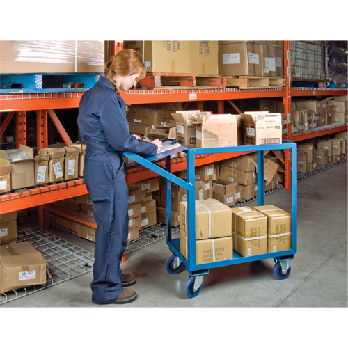 Order Picking Carts, 36" H x 18" W x 46" D, 2 Shelves, 1200 lbs. Capacity Toolneeds Inc.