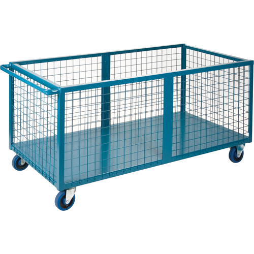 Caisson en treillis m&eacute;tallique, Acier, 51" lo x 30" la x 31,5" h, Volume 20 pi³, Capacit&eacute; 1200 lb Toolneeds Inc.
