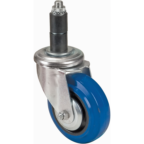 Rubber Stem Caster, Swivel, 4" (101.6 mm) Dia. Toolneeds Inc.