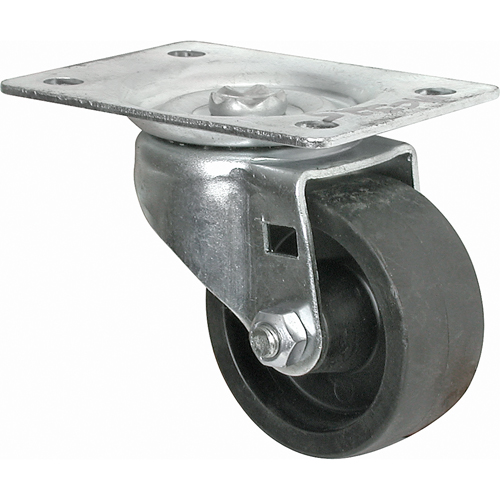 Light-Duty Caster, Swivel, 2-1/2" (63.5 mm), Polyolefin, 200 lbs. (91 kg.) Toolneeds Inc.