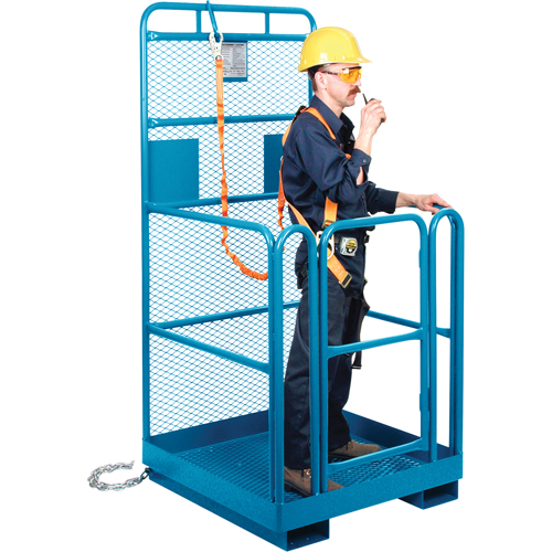 Nacelle &eacute;l&eacute;vatrice pour travail en hauteur, 36" x 36" x 72" h, Capacit&eacute; de 1000 lb, Acier Toolneeds Inc.