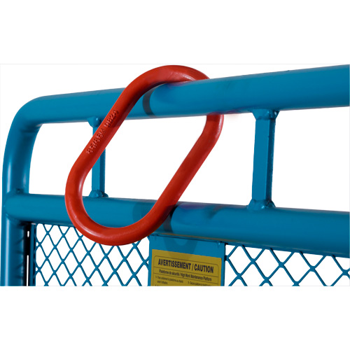 Nacelle &eacute;l&eacute;vatrice pour travail en hauteur, 36" x 36" x 72" h, Capacit&eacute; de 1000 lb, Acier Toolneeds Inc.