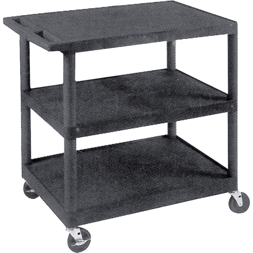 Utility Cart, 3 Tiers, 18" x 34" x 24", 400 lbs. Capacity Toolneeds Inc.