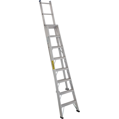 2700 Series Industrial Duty Multi-Way Ladders, 8', Aluminum, 250 lbs. Cap., ANSI 1, CSA 1 Toolneeds Inc.