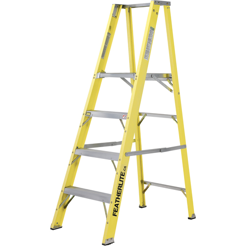 Industrial Heavy-Duty Platform Stepladders (6500 Series), 8', 300 lbs. Cap. Toolneeds Inc.