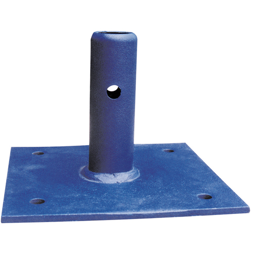 Scaffolding Accessories - Fixed Base Plate, Base Plate, 6" W x 6" H Toolneeds Inc.