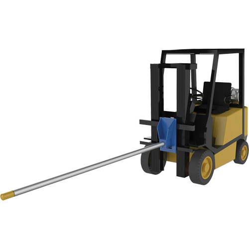 Fl&egrave;che de chariot &eacute;l&eacute;vateur pour tapis, 108-1/2" longueur, Install&eacute; sur tablier, Capacit&eacute; de 2500 lb Toolneeds Inc.