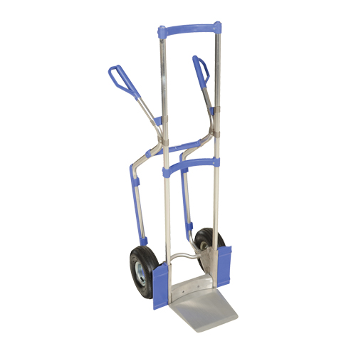 Diable ergonomique, Prise Combinaison, Aluminium, Hauteur de 52", Capacit&eacute; 350 lb Toolneeds Inc.