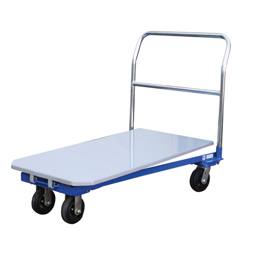Chariot &agrave; plateforme, 48" lo x 24" la x Capacit&eacute; 1500 lb, Roues en Caoutchouc moul&eacute; Toolneeds Inc.