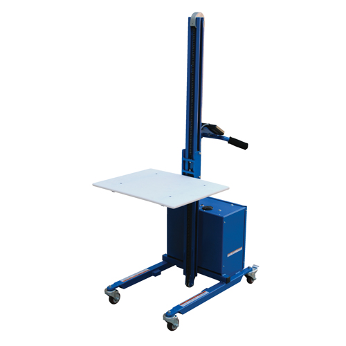 Quick Lift Platform Stacker, Electric Operated, 175 lbs. Capacity, 57" Max Lift Toolneeds Inc.