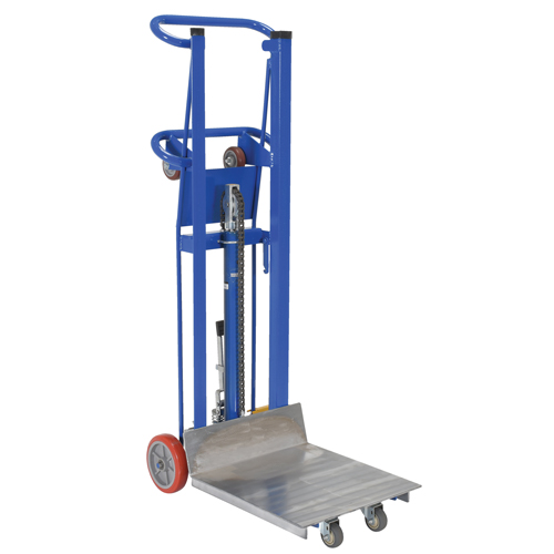 Hydra Lift Platform Stacker, Foot Pump Operated, 750 lbs. Capacity, 52" Max Lift Toolneeds Inc.