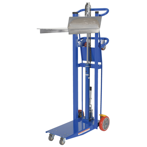 Hydra Lift Platform Stacker, Foot Pump Operated, 750 lbs. Capacity, 52" Max Lift Toolneeds Inc.