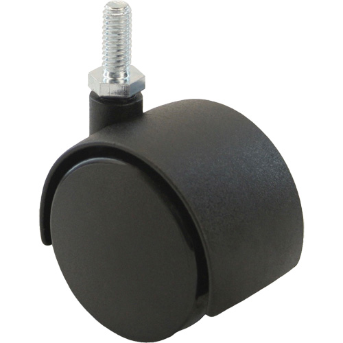 Twin Wheel Caster (300/400 Series), Swivel, 2" (51 mm) Dia., 75 lbs. (34 kg.) Capacity Toolneeds Inc.