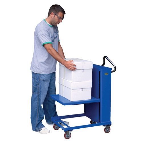 Plateformes auto-&eacute;l&eacute;vatrices, 20" lo x 20" la, Acier, Capacit&eacute; 230 lb Toolneeds Inc.