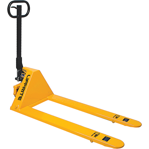 Ultra Low Profile Hydraulic Pallet Trucks, 48" L x 27" W, 5000 lbs. Cap. Toolneeds Inc.
