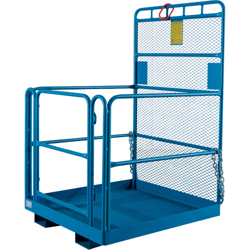 Nacelle &eacute;l&eacute;vatrice pour travail en hauteur, 48" x 48" x 72" h, Capacit&eacute; de 1000 lb, Acier Toolneeds Inc.