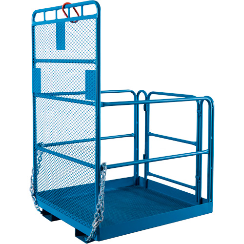 Nacelle &eacute;l&eacute;vatrice pour travail en hauteur, 48" x 48" x 72" h, Capacit&eacute; de 1000 lb, Acier Toolneeds Inc.